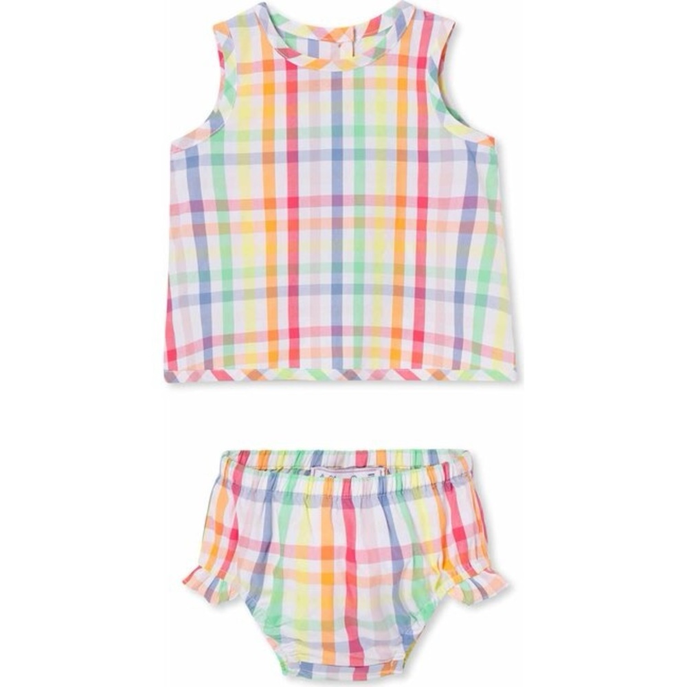 Poppy Dress Bloomer Set | Sunshine Gingham
